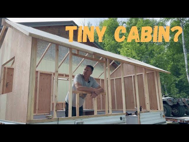 Alaska Cabin on Wheels: Pop-Up Camper Remodel Progress ~ Nordland 49