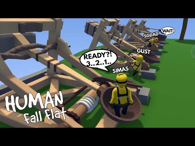 3 MINIONS IS BACK!!! PRO TIPS AND TRICKS in HUMAN FALL FLAT