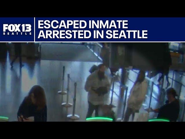 Escaped inmate arrested in Seattle after manhunt