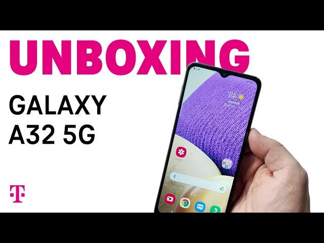Samsung Galaxy A32 5G Unboxing | T-Mobile