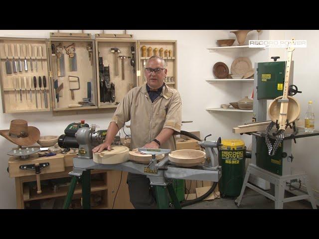 Woodturning Masterclass on the Coronet Herald Lathe with Professional Woodturner Andrew Hall