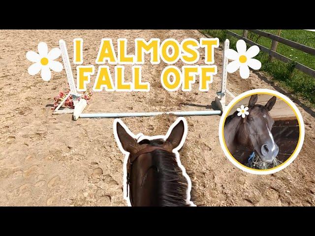 I ALMOST FALL OFF | GOPRO RIDING LESSON