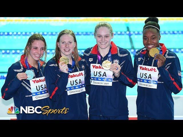 Simone Manuel, USA smash two World Records in one 4x100m medley relay | NBC Sports