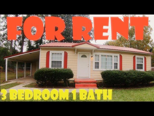 HOUSE FOR RENT Virtual Walk Through Tour - 3 Bedroom 1 Bathroom Guided Virtual Tour SC Home For Rent