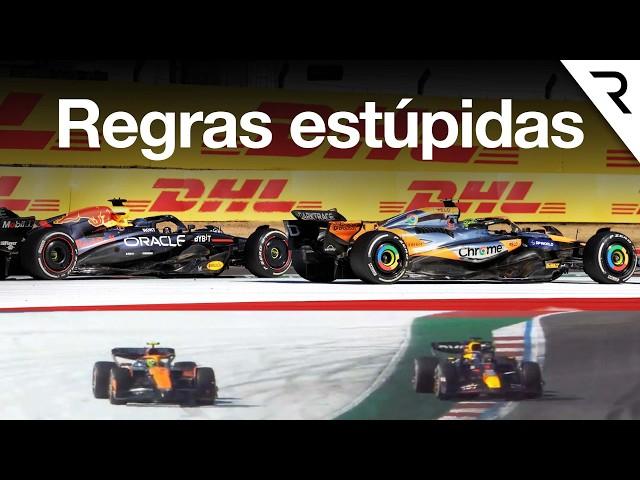 Como regras absurdas da F1 arruinaram a brilhante disputa entre Verstappen e Norris