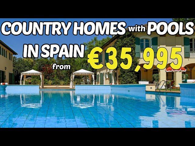 Affordable Dream Homes in Andalusia: Country Houses with Pools Under €60,000| House Hunting in Spain