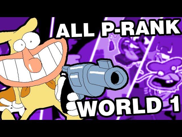 PIZZA TOWER ALL P RANK WORLD 1 Noise Edition