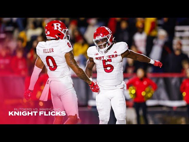 Knight Flicks: Rutgers vs. Maryland (November 16, 2024)