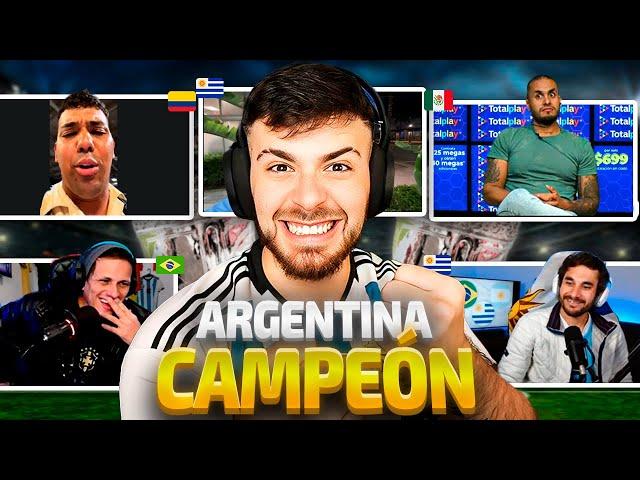 ARGENTINA ES CAMPEONA DE AMÉRICA: DEBATE MEGA PICANTE CON MUCHOS INVITADOS!