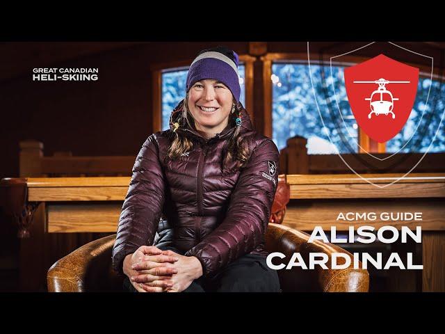 Meet AlisonCardinal Heli-ski Guide - Great Canadian Heli-skiing