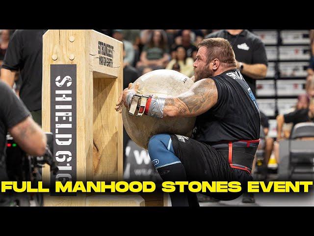 2024 STRONGEST MAN ON EARTH FULL MANHOOD STONES EVENT