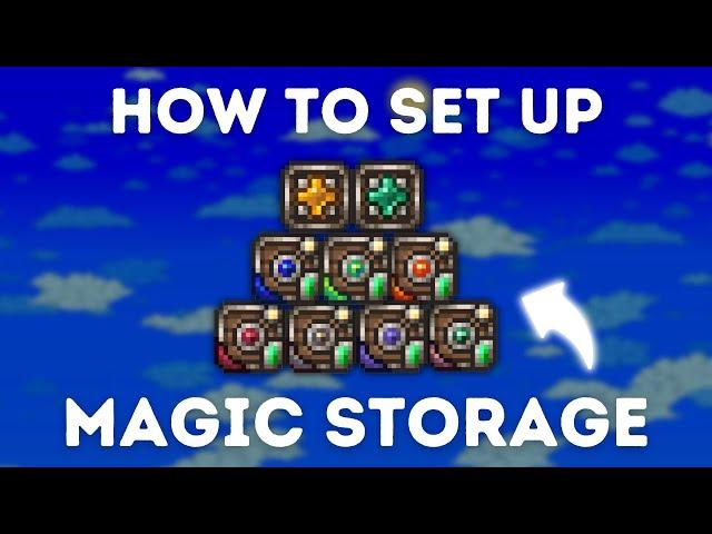 Magic Storage Mod Quick Guide! | How to Set Up Magic Storage in Terraria