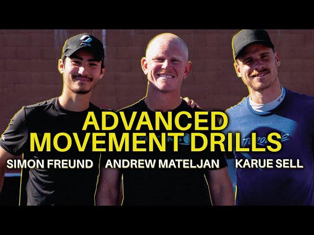 Advanced Tennis Drills for Agility & Stability: Train Like a Pro with Karue Sell & Simon Freund