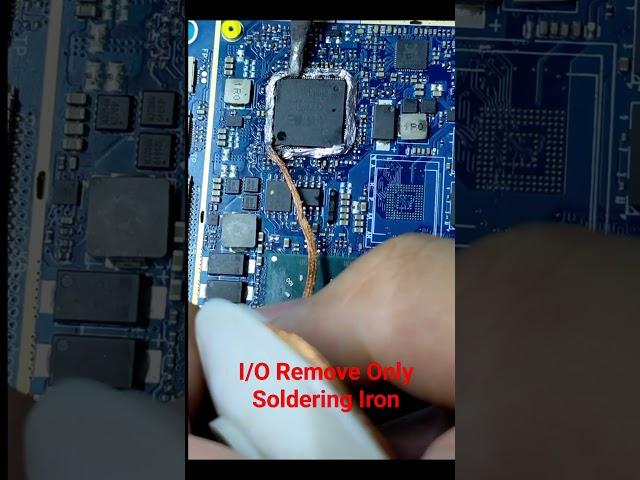 I/O Remove With Soldering Iron Challenge