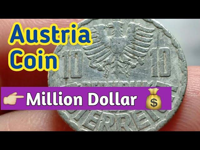 Austria Rare Coin Worth Money 10 Groschen 1959 Error | Most Expensive Coins In The World