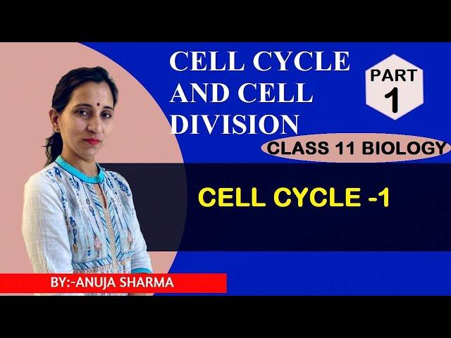 CELL CYCLE AND CELL DIVISION - CELL CYCLE - 1