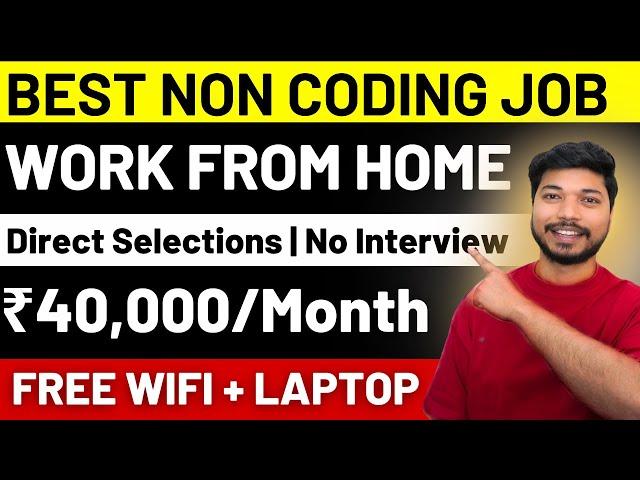 Best Non Coding Jobs with High Salary | Work from Home 2024 | Jobs without coding skills | Apply Now