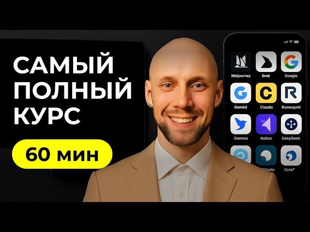 Все нейросети: от новичка до PRO. Большой бесплатный курс.