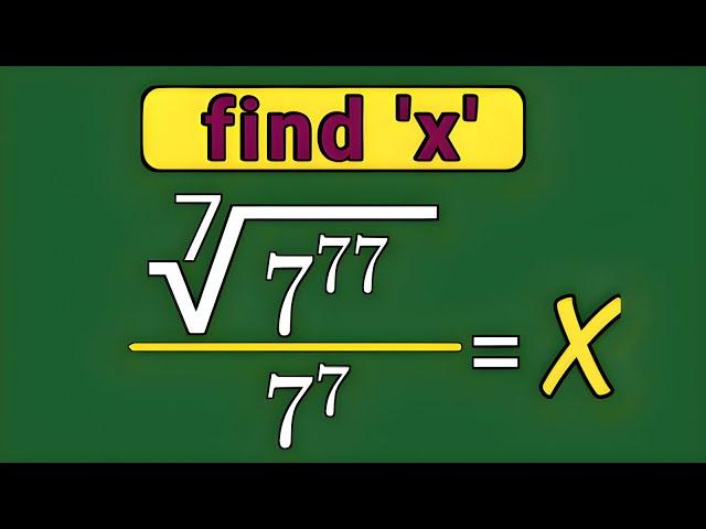 japanese math olympiad|nice algebra problem|find x =?