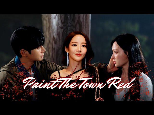 Kang Ji-won x Jung Soo-min | Marry My Husband | Paint The Town Red [fmv]