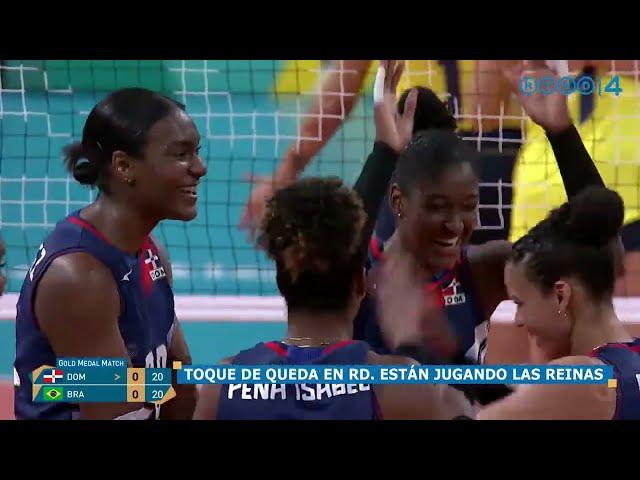 Brazil  Dominican Republic La Reinas del Caribe #Santiago2023