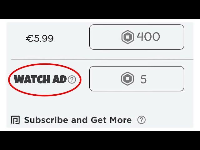 *NEW* Watch ADS Get FREE ROBUX!