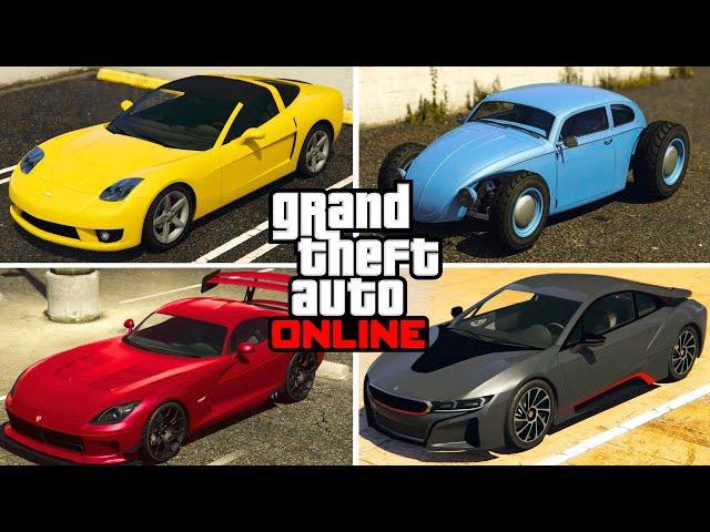 TOP 5 FASTEST CARS IN GTA ONLINE! (UPDATED MARCH 2025)