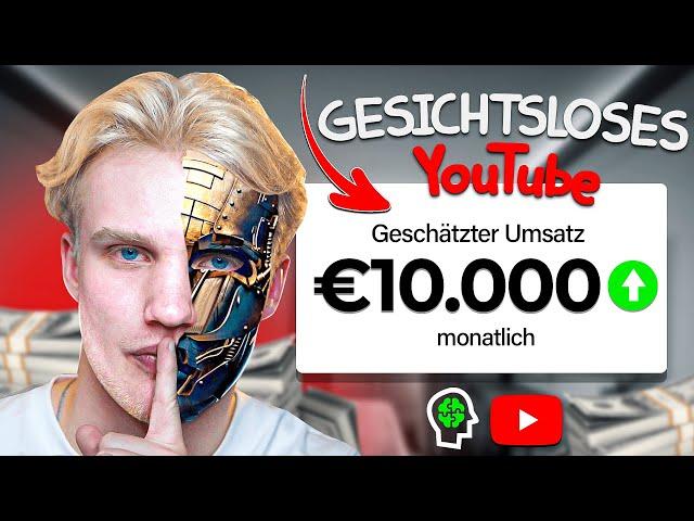 Wie ich einen GESICHTSLOSEN YouTube Kanal mit KI erstellt habe (10K€/Monat)