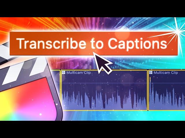 Final Cut Pro 11 • Complete Guide To Transcribe To Captions