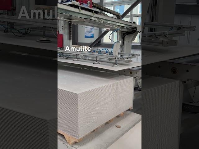 Amulite-Fiber Cement Board Production Line #machine #fibercementboard