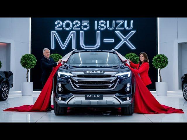 "2025 Isuzu MU-X: Designed for Adventure Seekers"