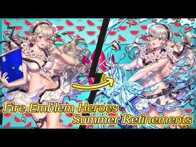 Fire Emblem Heroes: Nohrian Summer Refine Theory Crafting!