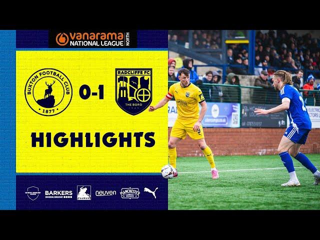 RFC | Buxton FC vs Radcliffe FC - Highlights