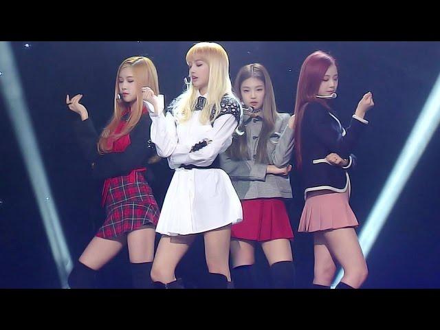 《EXCITING》 BLACKPINK (블랙핑크) - PLAYING WITH FIRE (불장난) @인기가요 Inkigayo 20161127