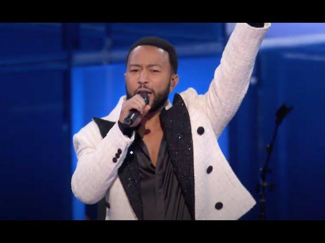 John Legend performs at the 2024 Democratic National Convention | DNC Day 3