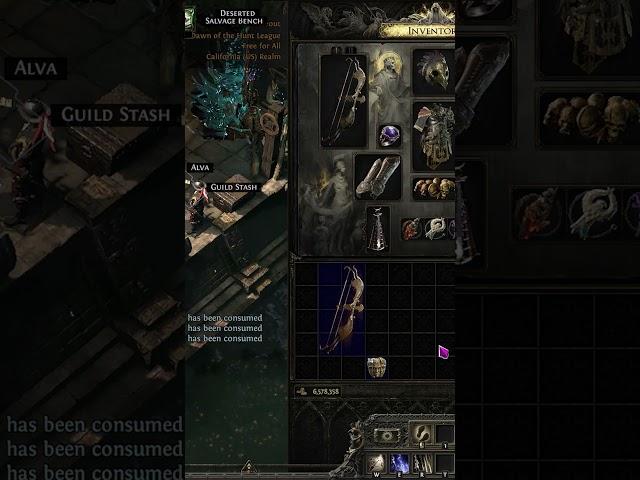 Path of Exile 2 |  Mirror Bow Craft????? #gaming #poe2 #diablo4 #eldenring #gamer #games #twitch