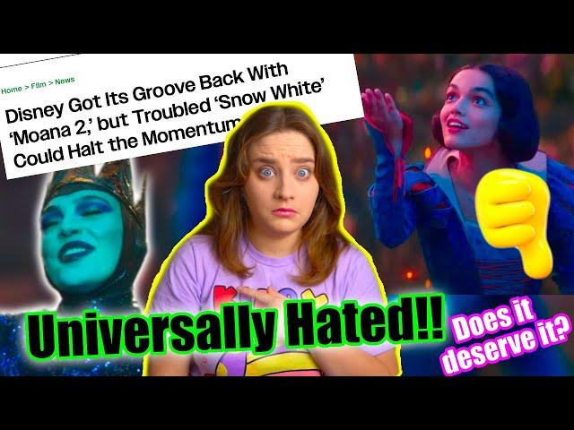 Why the UNIVERSAL HATE of Rachel Zegler's Snow White Has Changed Disney Forever