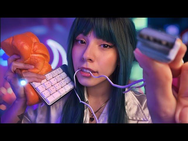 ASMR cranial nerve exam with a strange doctor ‍️