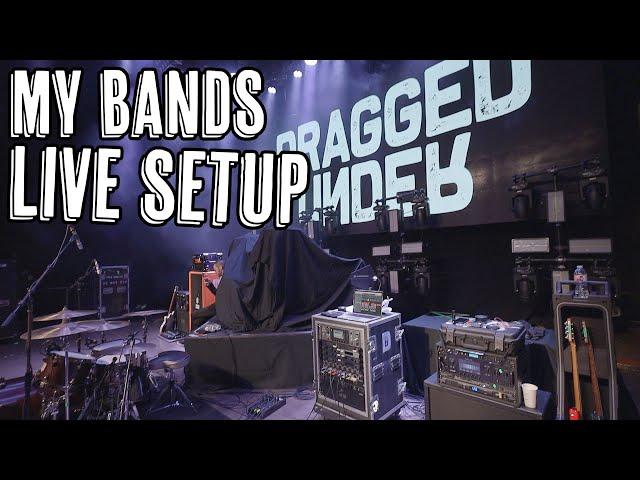 My Bands Live Setup - Dragged Under Live