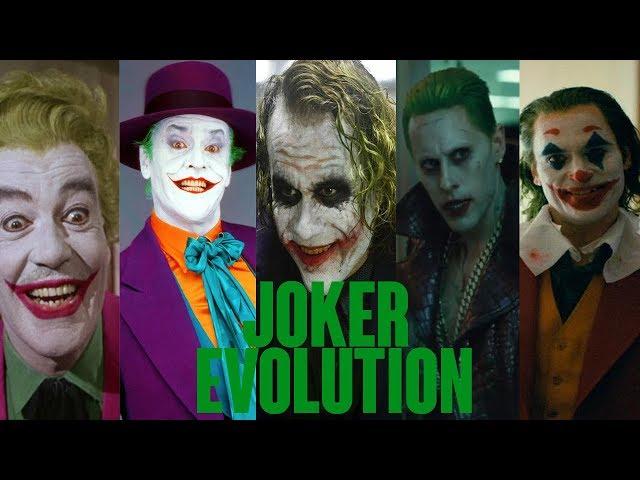 JOKER EVOLUTION IN MOVIES & TV (1966 - 2020)