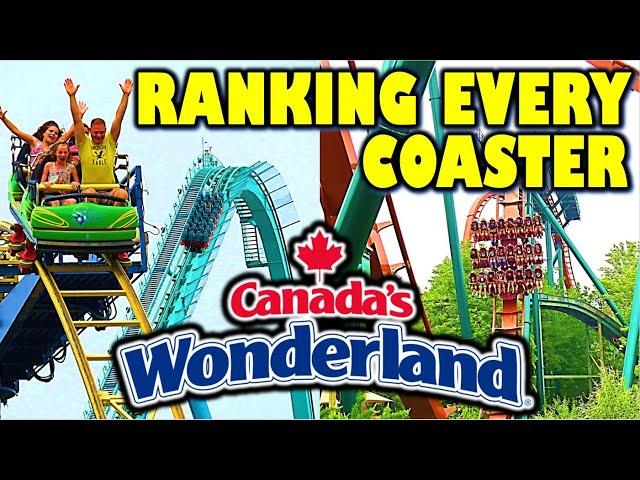 Ranking EVERY Coaster at Canada's Wonderland