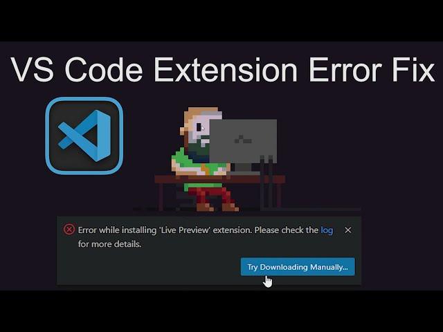 VS Code Extension Installation Error Fix (Solution)