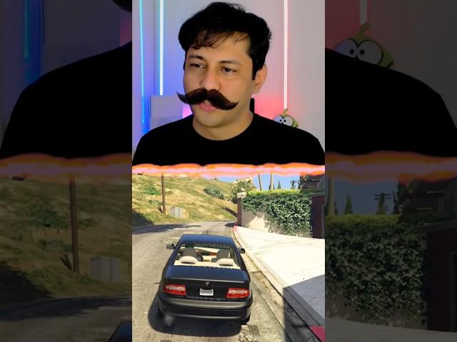 تفاوت رانندگی در جی تی ای وی GTA V #جی_تی_ای #گیم
