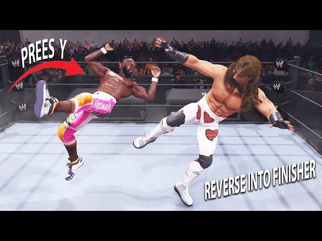 30 Best Reversals Into A Finisher In WWE 2K24 (Outta Nowhere Finishers)