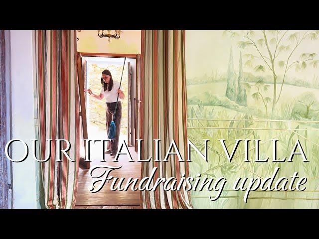 Update on Fundraising  Treating antique parquet floor