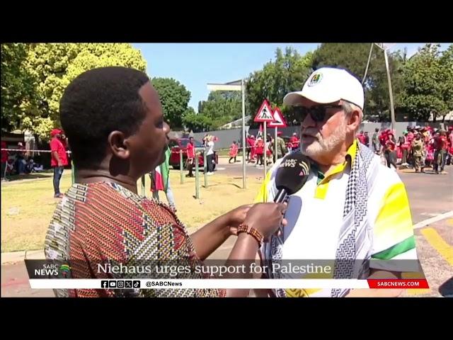 Carl Niehaus says South Africans should stand with the people of Palestine