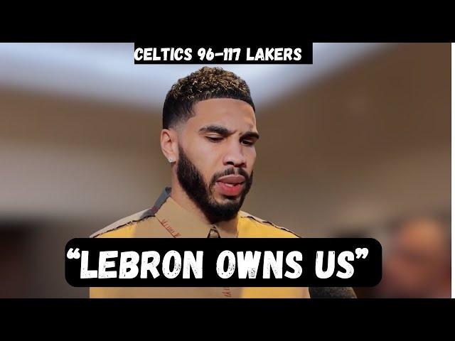 Tatum BLASTS TEAM after blowout loss to Lakers -Jayson Tatum postgame interview - Celtics vs Lakers