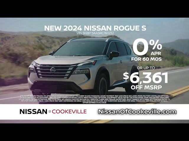 December Special Offers at Nissan of Cookeville