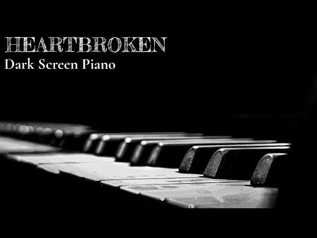 Sad Emotional Piano Instrumental Music【 Black Screen 10 hours 】Dark Screen Cry Song Video