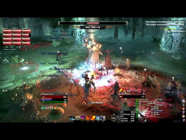 Elder Scrolls Online: DK PvE DPS: Aetherian Archive